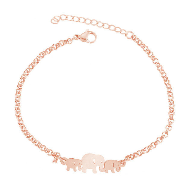Wholesale Couple Bracelet Female High Sense Titanium Steel Bracelet Niche Design Couple Jewelry Stainless Steel Animal Letter Jewelry